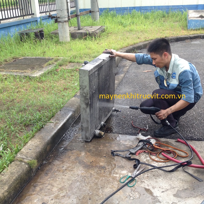 Súc rửa dàn giải nhật máy nén khí Hanshin