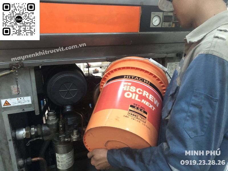 máy nén khí, máy nén khí hitachi 75kw, hitachi 75kw, hitachi, máy nén khí hitachi giá rẻ, air compressor
