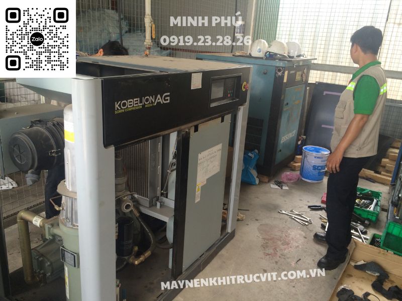Thói quen xấu sử dụng máy nén khí kobelco, Bảo dưỡng máy nén khí Kobelco, Sửa chữa máy nén khí Kobelco, Kobelco air compressor repair, Bao duong may nen khi Kobelco uy tin, Sua chua may nen kho Kobelco gia re,
