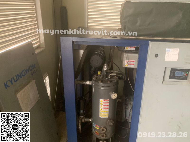 Lắp đặt máy nén khí KyungWon, KyungWon air compressor installation, Bảo dưỡng máy nén khí KyungWon, Sửa chữa máy nén khí KyungWon, Bao duong may nen khi khi KyungWon, Sua chua may nen khi KyungWon,