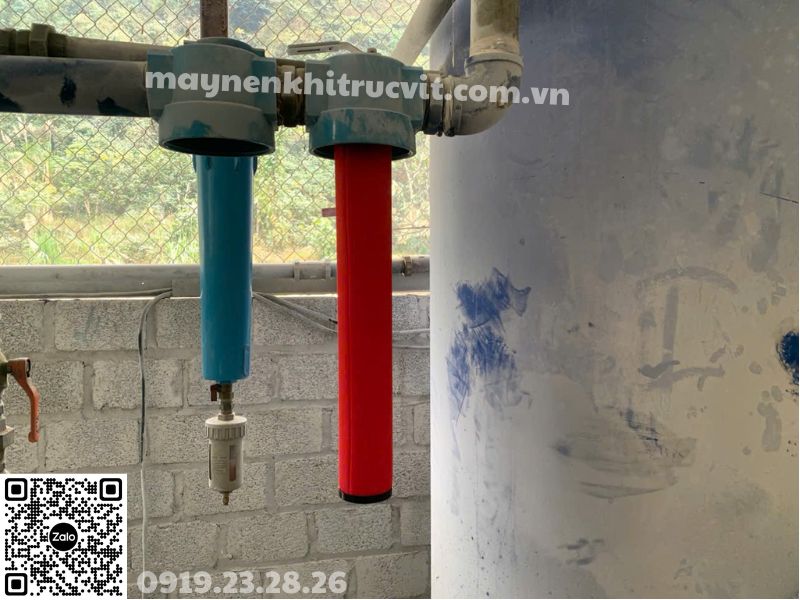 Thay van xả nước tự động máy nén khí KyungWon, Replace the automatic water drain valve of KyungWon air compressor, Bảo dưỡng máy nén khí KyungWon, Sửa chữa máy nén khí KyungWon, Bao duong may nen khi KyungWon, Sua chua may nen khi KyungWon,