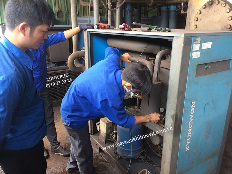 sua chua may say khi tac nhan lanh air dryer