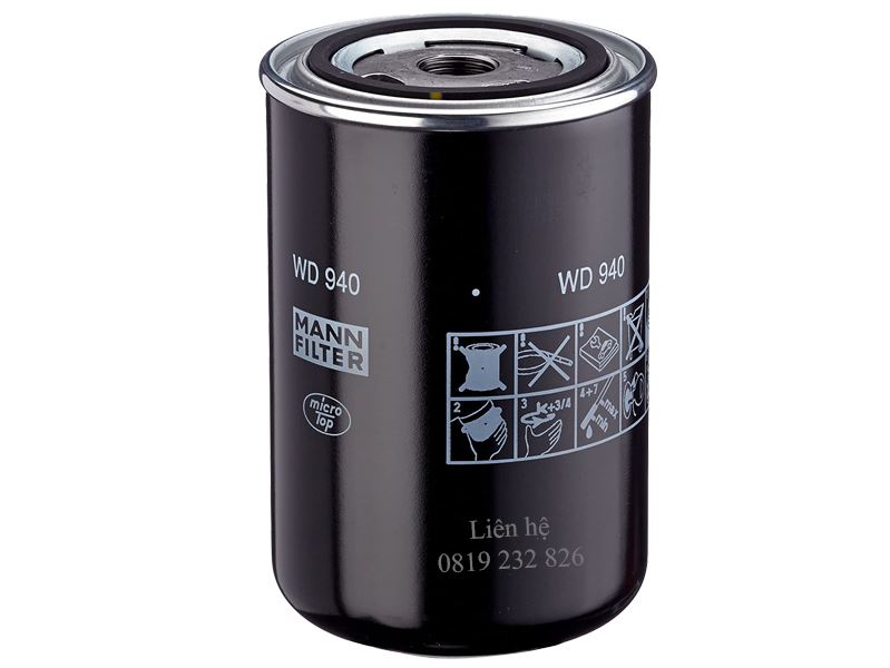 oil filter wd940,loc dau may nen khi, lọc dầu máy nén khí, phụ tùng máy nén khí, phu tung may nen khi, lọc nhớt máy nén khí, loc nhot may nen khi, compressor oil filter
