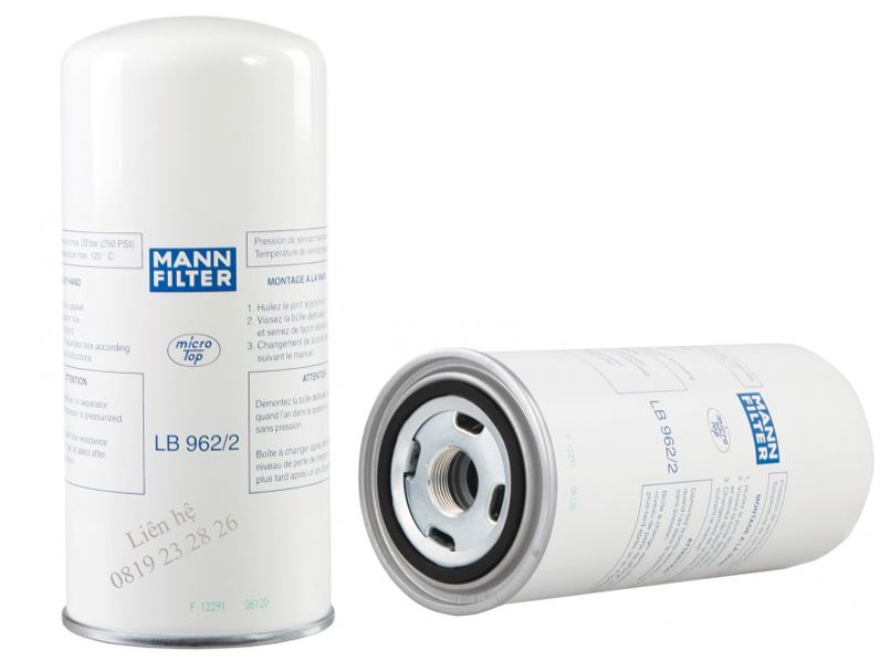 oil separator lb 962 2,tach dau may nen khi, tách dầu máy nén khí, phụ tùng máy nén khí, phu tung may nen khi, tách nhớt máy nén khí, tach nhot may nen khi, compressor oil separator