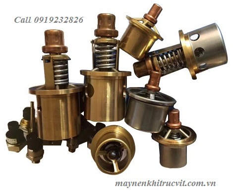 van hang nhiet,van hằng nhiệt máy nén khí, van hang nhiet may nen khi, thermostatic valve, thermostatic valve for air compressor, van điều nhiệt, van dieu nhiet may nen khi